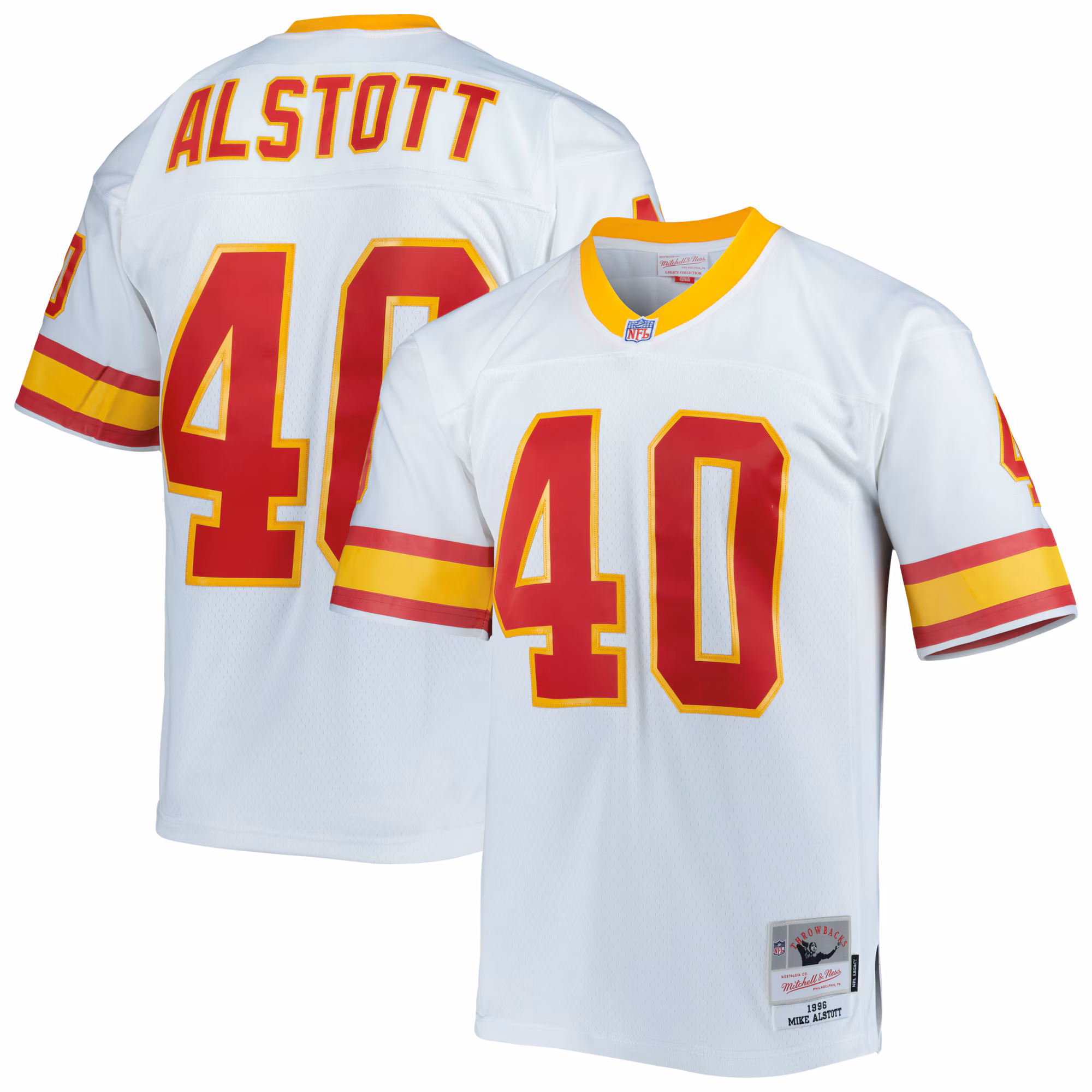 Mike Alstott Tampa Bay Buccaneers Legacy Replica Jersey - White