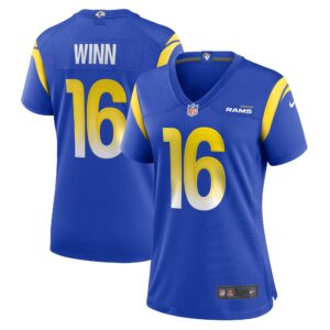 Dresser Winn Los Angeles Rams  Women's Home Game Jersey - Royal