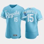 Men's Whit Merrifield #15 Kansas City Royals 2022 Powder Blue Jersey