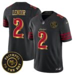 San Francisco 49ers Deommodore Lenoir Rivalries Vapor Limited Jersey - Faithful To The Bay Patch - All Stitched