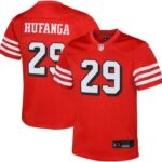 Talanoa Hufanga San Francisco 49ers Youth Game Jersey - Scarlet