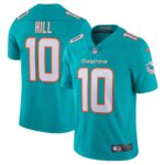 Tyreek Hill Miami Dolphins  Team Vapor Limited Jersey - Aqua
