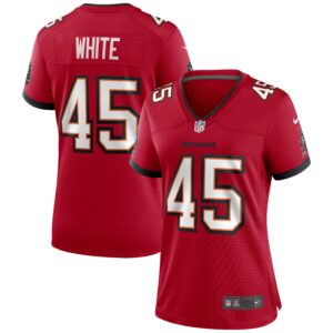 Devin White Tampa Bay Buccaneers  Women's Game Jersey - Red