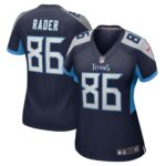 Kevin Rader Tennessee Titans  Women's Game Player Jersey - Navy