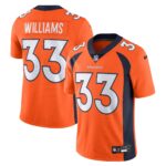 Javonte Williams Denver Broncos  Vapor Untouchable Limited Jersey - Orange