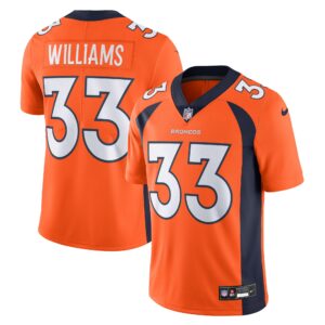 Javonte Williams Denver Broncos  Vapor Untouchable Limited Jersey - Orange