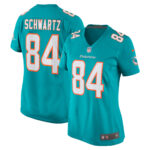 Anthony Schwartz Miami Dolphins Women's Team Game Jersey -  Aqua