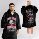 Adult Champions Ohio State Football Unisex Blanket Hoodie