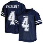 Youth Dak Prescott Navy Dallas Cowboys Replica Jersey
