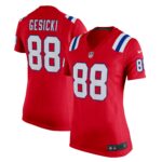 Mike Gesicki New England Patriots  Women's Alternate Game Jersey - Red