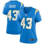 Michael Davis Los Angeles Chargers Women's Game Jersey - Powder Blue