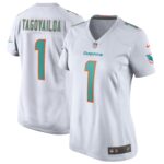 Tua Tagovailoa Miami Dolphins Women's Game Jersey - White