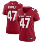 Ezekiel Turner Arizona Cardinals Women's Team Game Jersey -  Cardinal