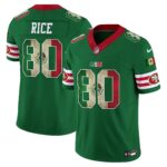 Jerry Rice # 80 San Francisco 49ers Mexico Vapor Limited Jersey V4 - All Stitched