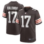 Daylen Baldwin Cleveland Browns  Game Player Jersey - Brown