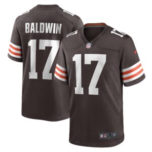 Daylen Baldwin Cleveland Browns  Game Player Jersey - Brown