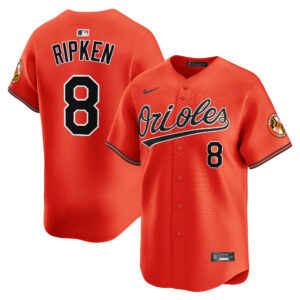 Cal Ripken #8 Baltimore Orioles Vapor Premier Limited Jersey - All Stitched