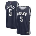 Youth Orlando Magic Paolo Banchero  Navy 2023/24 Fast Break Jersey - City Edition