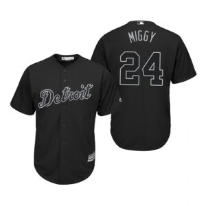 Detroit Tigers Miguel Cabrera Miggy Black 2019 Players Weekend Jersey