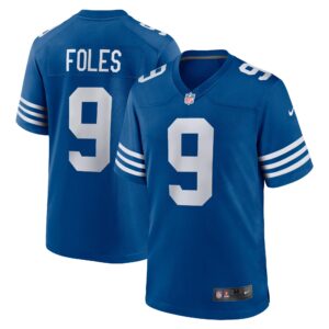 Nick Foles Indianapolis Colts  Player Game Jersey - Blue