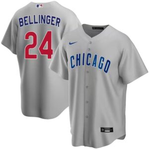 Men's Chicago Cubs #24 Cody Bellinger  Road Jersey