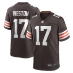 Isaiah Weston Cleveland Browns  Game Player Jersey - Brown