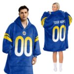 Adult Custom Blanket Hoodie Los Angeles Inspired Color