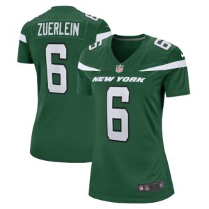 Greg Zuerlein New York Jets  Women's Game Player Jersey - Gotham Green