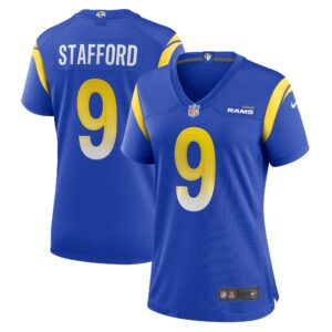 Matthew Stafford Los Angeles Rams  Women's Game Jersey - Royal