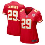 Chris Lammons Kansas City Chiefs  Women's Team Game Player Jersey - Red