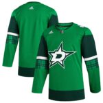 Dallas Stars  2023 St. Patrick's Day Primegreen Authentic Jersey - Kelly Green