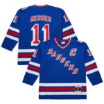 New York Rangers Mark Messier #11 Royal 1993-94 Power Play Jersey