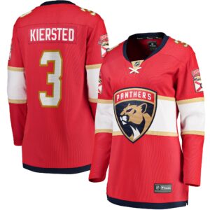 Matt Kiersted Florida Panthers Women's Home Team Breakaway Player Jersey - Red