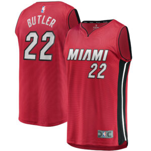 Jimmy Butler Miami Heat  Youth 2020/21 Fast Break Replica Jersey - Statement Edition - Red
