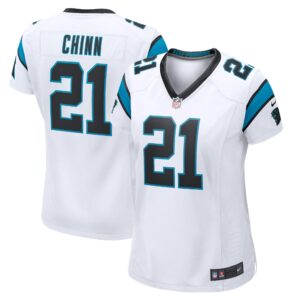 Jeremy Chinn Carolina Panthers Women's Game Jersey - White