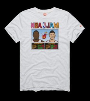 Homage Miami Mashup Vol. 2 Tyler Herro & Bam Adebayo NBA Jam Tee