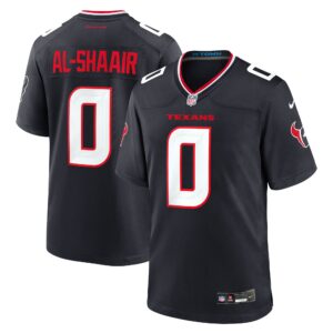 Azeez Al-Shaair Houston Texans Team Game Jersey -  Navy