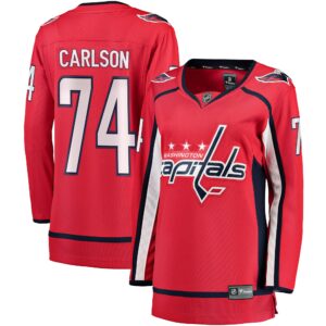 John Carlson Washington Capitals Women's Breakaway Player Jersey - Red