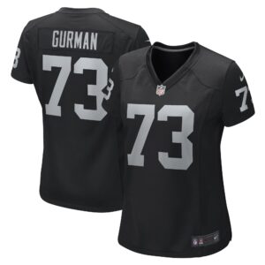 Vitaliy Gurman Las Vegas Raiders  Women's Game Player Jersey - Black