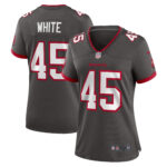 Devin White Tampa Bay Buccaneers Women's Game Jersey - Pewter