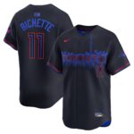 Men's #11 Bo Bichette Toronto Blue Jays 2024 City Connect Navy Jersey