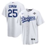 Tommy Edman #25 Los Angeles Dodgers 2025 World Series Home Replica Player Jersey - White