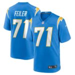 Matt Feiler Los Angeles Chargers  Game Player Jersey - Powder Blue