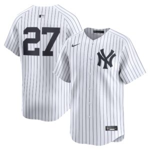 New York Yankees Giancarlo Stanton #27 White Home Limited Player Jersey