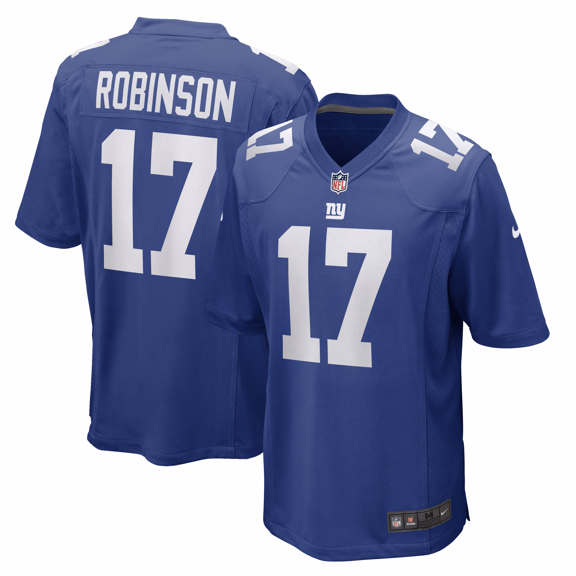 Wan'Dale Robinson New York Giants Game Player Jersey - Royal