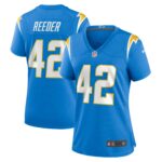 Troy Reeder Los Angeles Chargers  Women's Game Jersey - Powder Blue