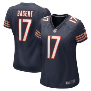 Tyson Bagent Chicago Bears Women's  Game Jersey -  Navy