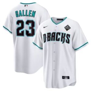 Men's Arizona Diamondbacks #23 Zac Gallen  2023 World Series jersey