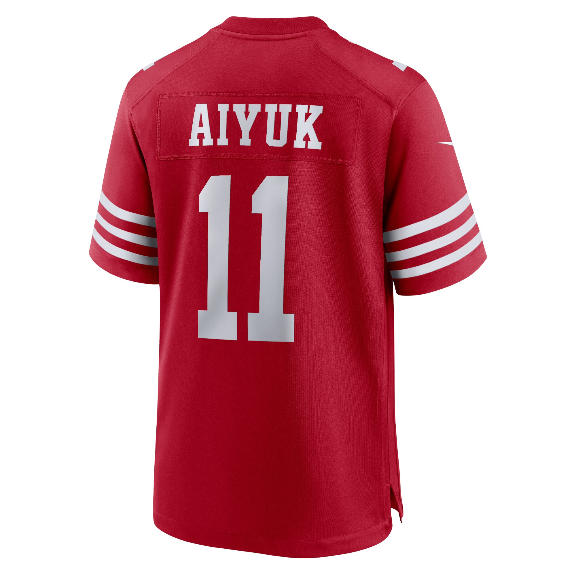 Brandon Aiyuk San Francisco 49ers Team Player Game Jersey - Scarlet - Image 3
