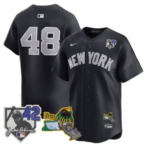 Paul Goldschmidt #48 New York Yankees Jackie Robinson Patch Collection Limited Jersey - Navy
